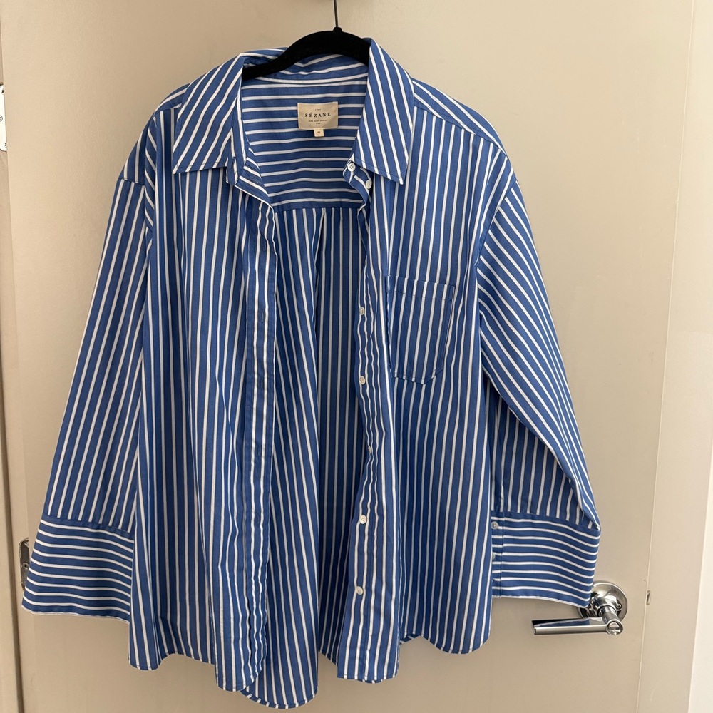 Sezane Bilma button down shirt